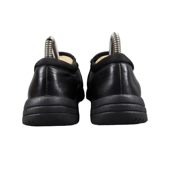 Easy Spirit Shoes Womens 6.5 Slip On Casual Moc Leather Black Comfort Work Walk - Picture 5 of 13